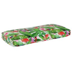 Coussin de palette pour siège/dos Jungle tropical 120x50x12 cm Tissu Oxford 