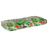 Coussin de palette pour siège/dos Jungle tropical 120x50x12 cm Tissu Oxford 