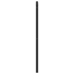 Tête de lit chêne marron 120 cm bois d'ingénierie et acier 