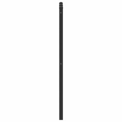 Tête de lit chêne fumé 120 cm bois d'ingénierie et acier 