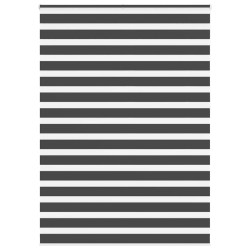 Store zèbre noir 155x230 cm largeur du tissu 150,9 cm polyester 