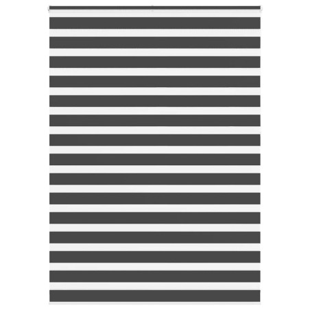 Store zèbre noir 155x230 cm largeur du tissu 150,9 cm polyester 