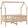 Cadre de lit enfant avec tiroirs sans matelas 80x170 cm bois 