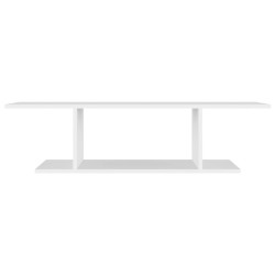 Meuble TV mural Blanc 103x30x26,5 cm 