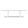 Meuble TV mural Blanc 103x30x26,5 cm 