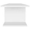 Meuble TV mural Blanc 103x30x26,5 cm 