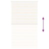 Store zèbre beige marbré largeur du tissu 130,9 cm polyester 