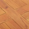 Dessus de table Bois de teck solide Rond 2,5 cm 40 cm 