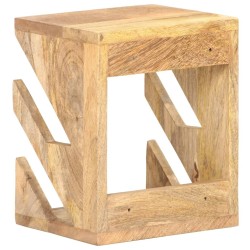 Support mural de planche à roulettes 25x20x30 cm Bois manguier 