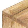 Support mural de planche à roulettes 25x20x30 cm Bois manguier 