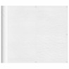 Écran de balcon blanc 90x1000 cm 100% polyester oxford 