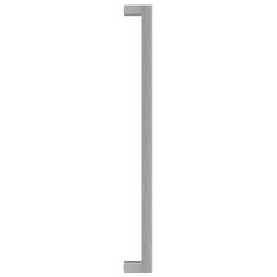 Poignées d'armoire 10 pcs argenté 320 mm acier inoxydable 
