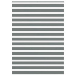 Store zèbre gris foncé largeur du tissu 155,9 cm polyester 