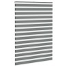 Store zèbre gris foncé largeur du tissu 155,9 cm polyester 