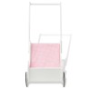 Poussette pour poupée Bois 53 x 25,7 x 50 cm Blanc 