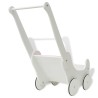 Poussette pour poupée Bois 53 x 25,7 x 50 cm Blanc 