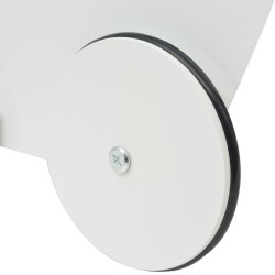 Poussette pour poupée Bois 53 x 25,7 x 50 cm Blanc 