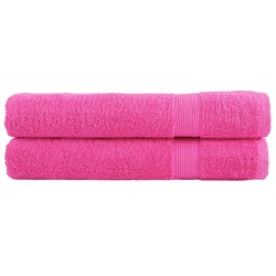 Serviettes de sauna de qualité supérieure SOLUND 2 pcs rose 