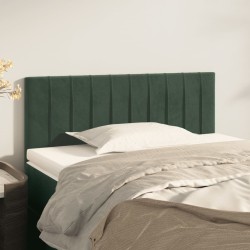 Tête de lit Vert foncé 90x5x78/88 cm Velours 