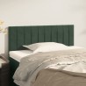 Tête de lit Vert foncé 90x5x78/88 cm Velours 