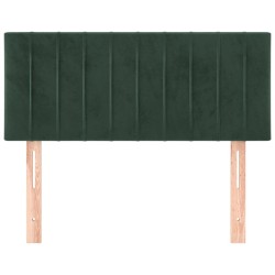 Tête de lit Vert foncé 90x5x78/88 cm Velours 