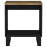 Table basse 40x31x46 cm Bois de manguier solide et d'ingénierie 