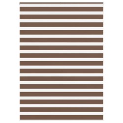 Store zèbre marron 160x200cm largeur du tissu 155,9cm polyester 