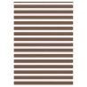 Store zèbre marron 160x200cm largeur du tissu 155,9cm polyester 