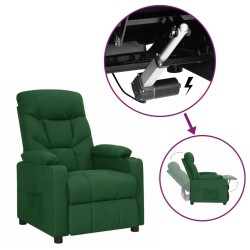 Fauteuil Vert foncé Tissu 