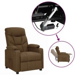 Fauteuil Marron Tissu 