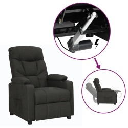 Fauteuil Noir Tissu 