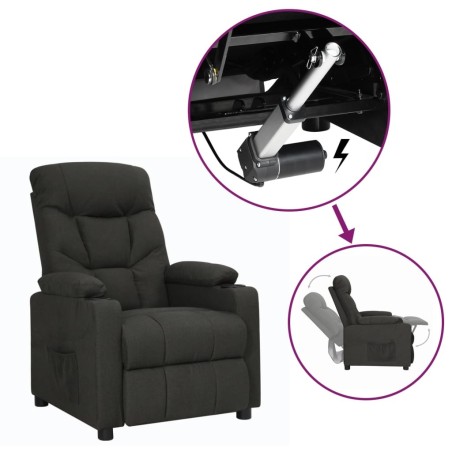 Fauteuil Noir Tissu 