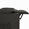 Fauteuil Noir Tissu 