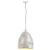 Lampe suspendue industrielle 25 W Argenté Rond 42 cm E27 