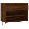 Armoire à chaussures Chêne marron 70x36x60 cm Bois d'ingénierie 