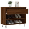 Armoire à chaussures Chêne marron 70x36x60 cm Bois d'ingénierie 