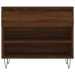 Armoire à chaussures Chêne marron 70x36x60 cm Bois d'ingénierie 