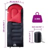 Sac de couchage pour adultes camping 3-4 saisons 
