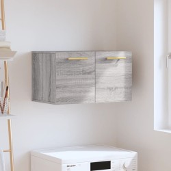 Armoire murale Sonoma gris 60x36,5x35 cm Bois d'ingénierie 