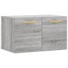 Armoire murale Sonoma gris 60x36,5x35 cm Bois d'ingénierie 