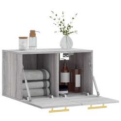 Armoire murale Sonoma gris 60x36,5x35 cm Bois d'ingénierie 