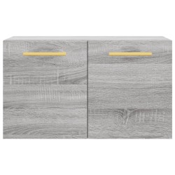 Armoire murale Sonoma gris 60x36,5x35 cm Bois d'ingénierie 