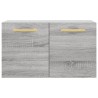 Armoire murale Sonoma gris 60x36,5x35 cm Bois d'ingénierie 