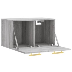 Armoire murale Sonoma gris 60x36,5x35 cm Bois d'ingénierie 