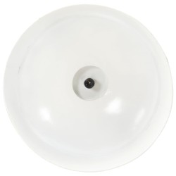 Lampe suspendue industrielle 42 cm Blanc E27 