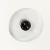 Lampe suspendue industrielle 42 cm Blanc E27 