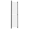 Cloison de séparation 4 panneaux Blanc 200x180 cm Tissu 