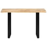 Table de salle à manger 120x60x76 cm bois de manguier solide 