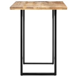 Table de salle à manger 120x60x76 cm bois de manguier solide 