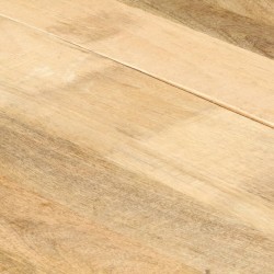 Table de salle à manger 120x60x76 cm bois de manguier solide 